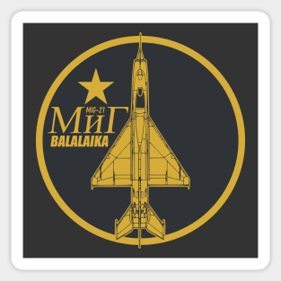 Mig-21 Balalaika Sticker